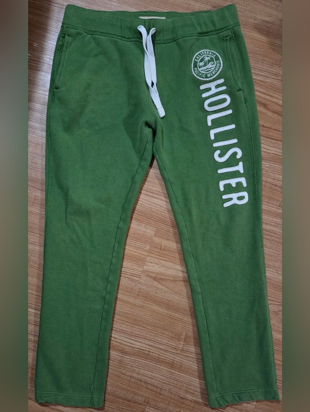 Hollister Y2K Vintage Mens Green Sweatpants Size Large